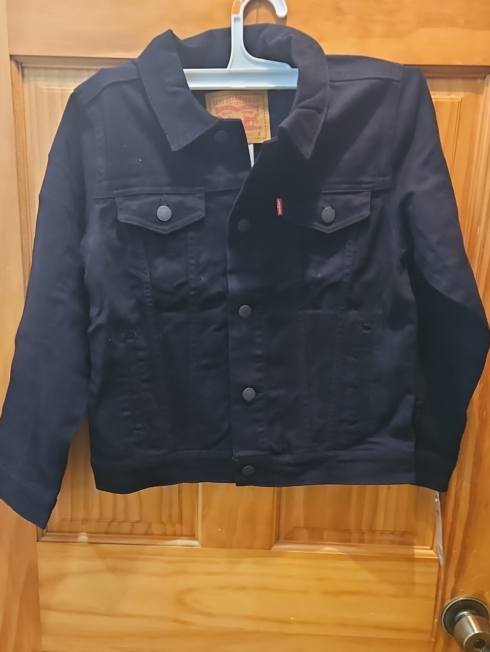 Levi's Kids Black Denim Jacket